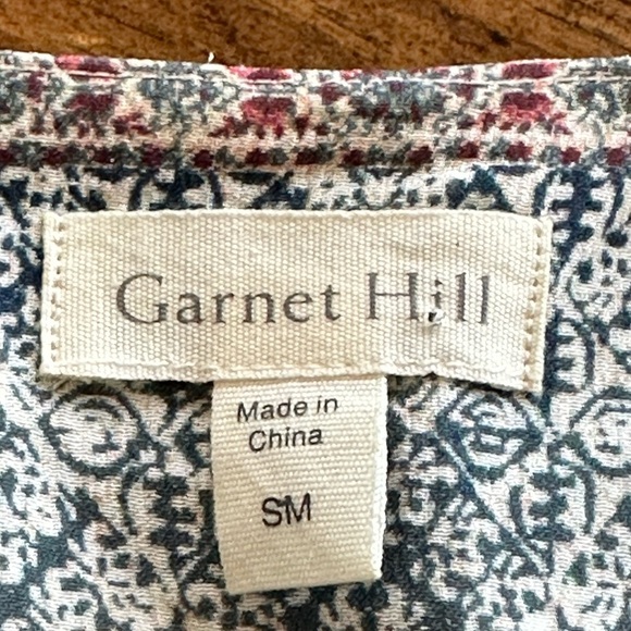 Garnet Hill | 100% Silk Boho Open Front Cardigan Kimono Cover Up - Picture 5 of 8
